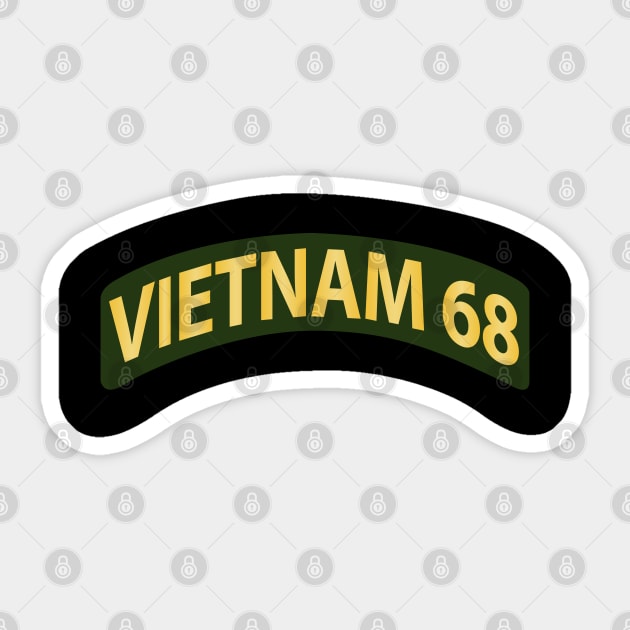 Vietnam Tab - 68 Sticker by twix123844